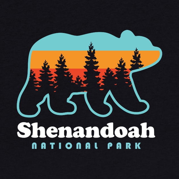 Shenandoah National Park Bear Trees by PodDesignShop